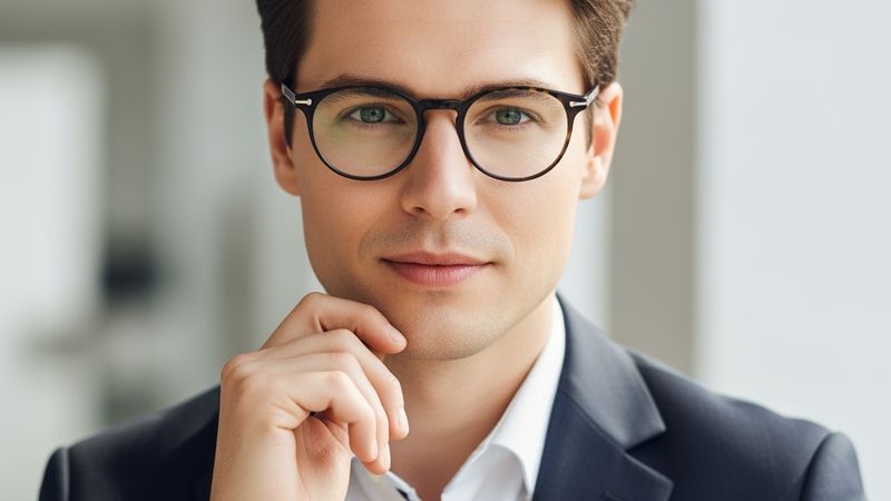 Portrematik yapay zeka teknolojisi ile oluşturulmuş modern profesyonel portret