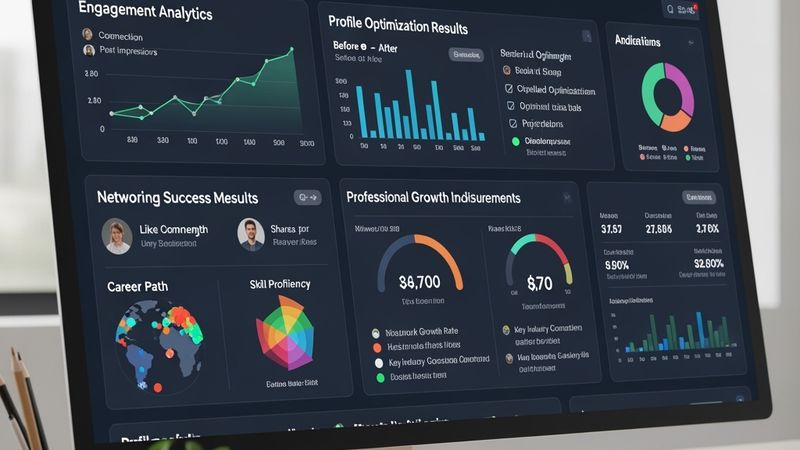 LinkedIn profil performans metrikleri ve optimizasyon