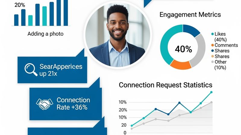 LinkedIn profil fotoğrafı istatistikleri ve etkisi