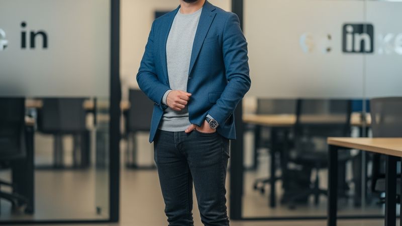 Teknoloji sektörü LinkedIn fotoğraf stili