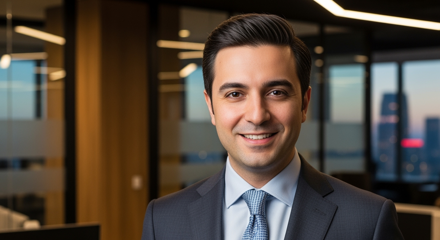 LinkedIn profil fotoğrafı - AI ile oluşturulan profesyonel headshot örneği